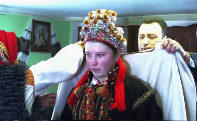 พิธีแต่งงานแบบโบราณในยูเครน