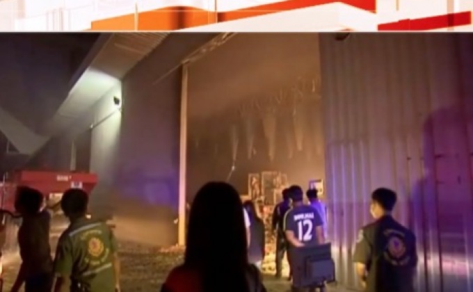 ไฟไหม้โรงสีรำข้าว จ.สุพรรณบุรี