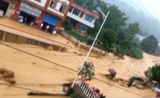 เหตุน้ำท่วม-ดินถล่มในจีน