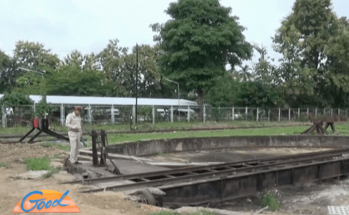 วงเวียนกลับรถไฟอายุกว่า 90 ปี ที่เชียงใหม่