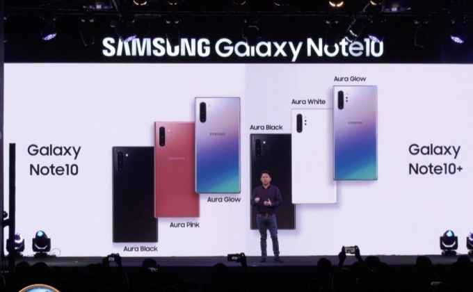 ซัมซุง เปิดตัว กาแลคซี่ โน้ต 10 อย่างเป็นทางการ