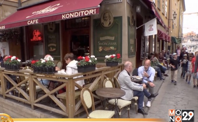 สวีเดนแบนสูบบุหรี่ในที่สาธารณะ