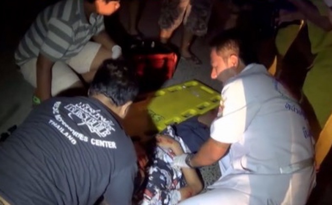 อุบัติเหตุเด็กม.3 ขี่ จยย.ตกหลุมถนนบาดเจ็บ