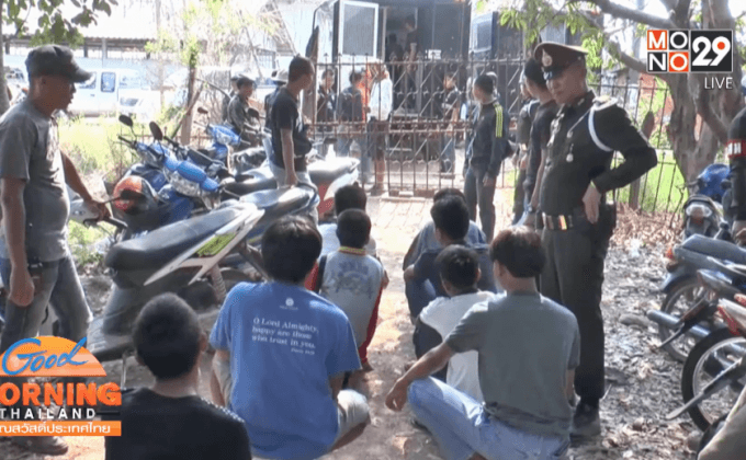 ทลายบ่อนพนันไก่ชนเมืองบุรีรัมย์