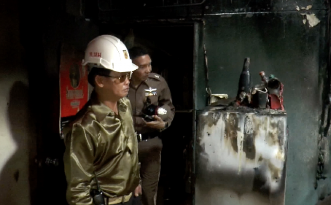 ไมโครเวฟระเบิดไฟไหม้อาคาร จ.นครราชสีมา