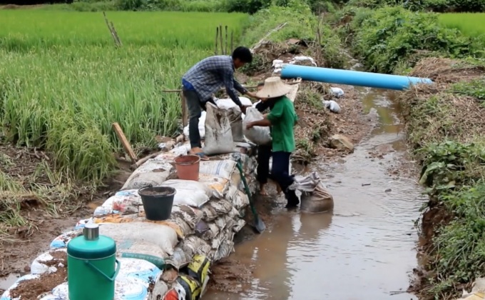 น้ำป่าไหลหลากหลายพื้นที่ จ.ลำปาง