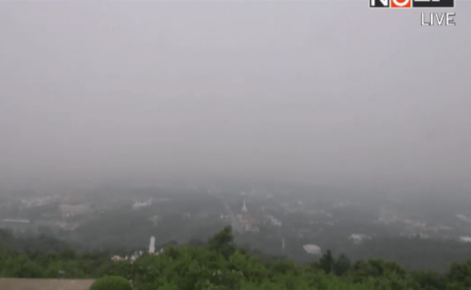 ผลกระทบหมอกควันปกคลุมภาคใต้ตอนล่าง