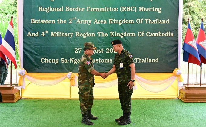 “มทภ.2 – โปวเฮง” ประชุม RBC ได้ 11 ข้อตกลง “ไทย-กัมพูชา” เร่งกู้ทุ่นระเบิด-เลี่ยงการปะทะ