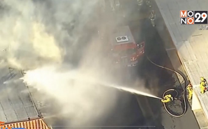 ไฟไหม้อาคารที่พักในลอสแองเจลิส