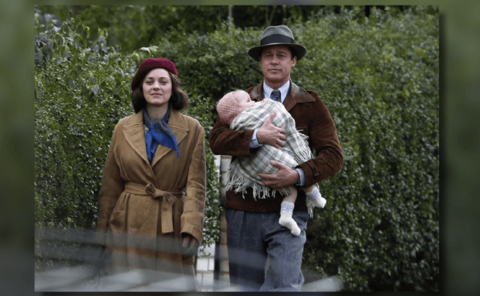 “แบรด พิตต์” ส่งรูปแรกหนังสายลับสมัยสงครามโลก Allied