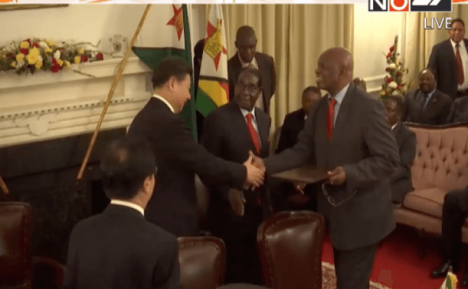 ซิมบับเว-จีน กระชับความสัมพันธ์