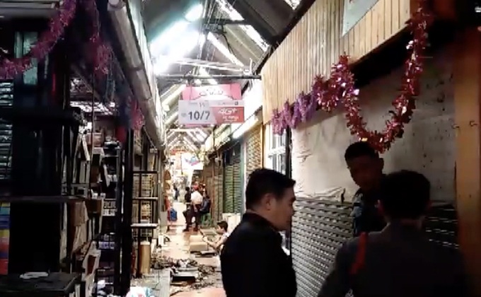 ไฟไหม้ร้านค้าในตลาดนัดสวนจตุจักร