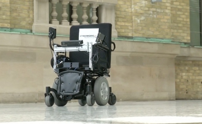 ระบบควบคุมวีลแชร์ไฟฟ้าอัตโนมัติ