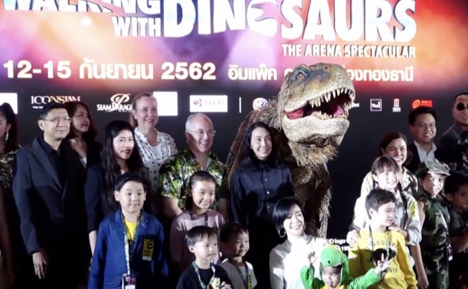 ฝูงไดโนเสาร์เตรียมกลับมาครองโลกอีกครั้งใน  “WALKING WITH DINOSAURS” 12-15 ก.ย.นี้