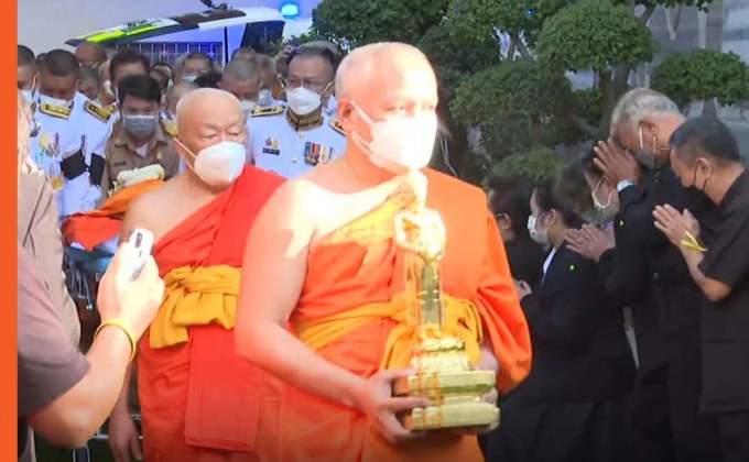 เชิญสรีระสังขาร “สมเด็จช่วง” สู่วัดปากน้ำฯ ศิษยานุศิษย์ร่วมแสดงความอาลัย