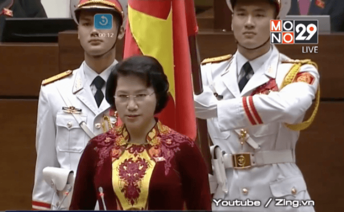ประธานรัฐสภาหญิงคนแรกของเวียดนาม