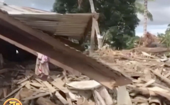 พายุ “เทมบิน” อ่อนกำลังลงขณะเคลื่อนผ่านเวียดนาม