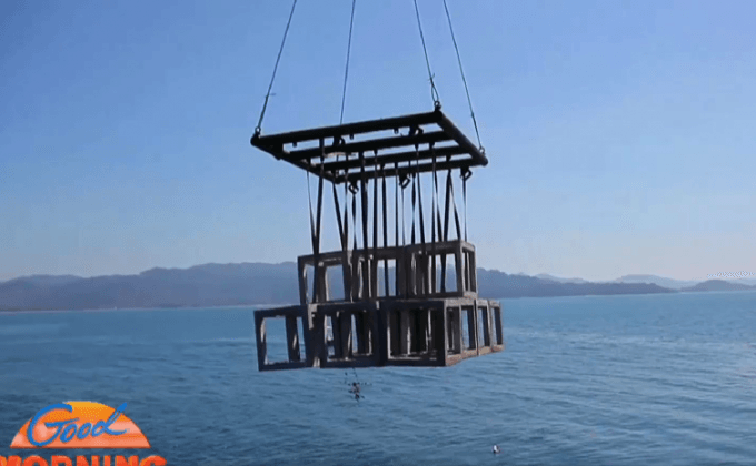 วางปะการังเทียมอ่าวเขาหลัก