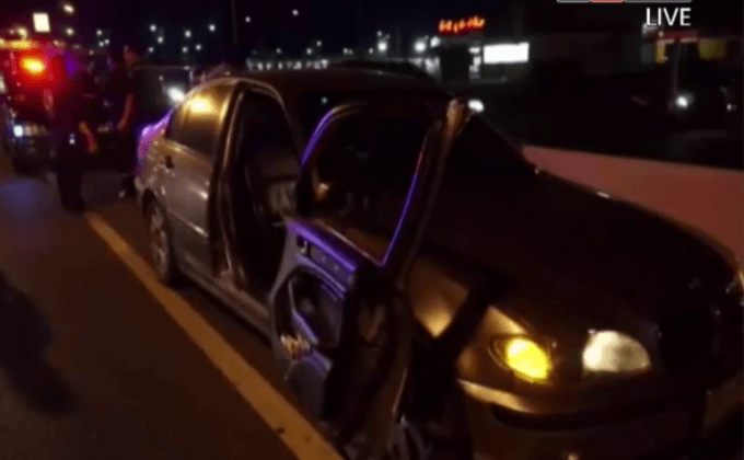 พลเมืองดีเปิดประตูรถถูกรถพ่วงเฉี่ยวชน จ.ชลบุรี