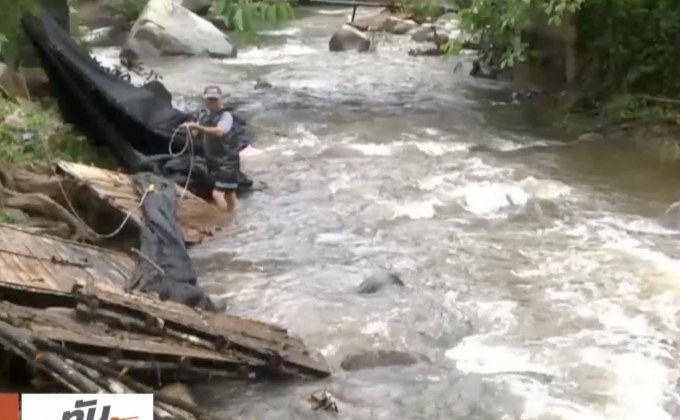 ​ปิดทางขึ้นน้ำตกขุนกรณ์ หลังฝนตกหนัก จ.เชียงราย