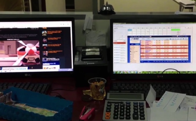 จับโต๊ะพนันฟุตบอลกลางเมืองหาดใหญ่