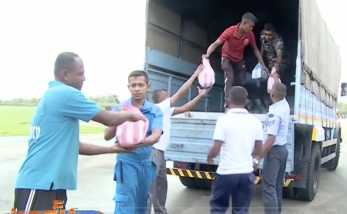 ส่งความช่วยเหลือผู้ประสบภัยน้ำท่วมในศรีลังกา