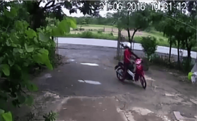 ตามจับโจรลักถังก๊าซหุงต้ม