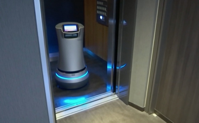 โรงแรมญี่ปุ่นเปิดตัวหุ่นยนต์รูมเซอร์วิส