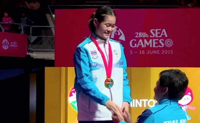 “น้องครีม” พร้อมป้องกันแชมป์ขนไก่ซีเกมส์