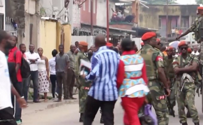 ตำรวจคองโกสลายการชุมนุม ดับ 5 คน