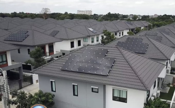 โซลาร์รูฟเสรี หมู่บ้านเสนา