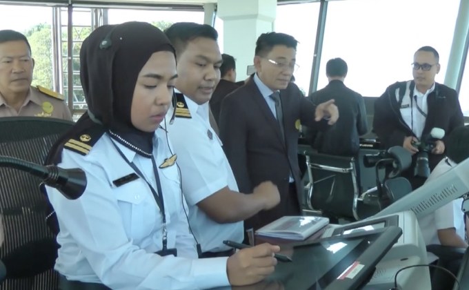 ทดสอบระบบควบคุมจราจรทางอากาศยานใหม่ จ.ภูเก็ต