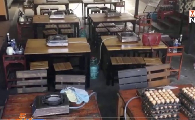 คนร้ายขโมยกระทะหมูย่างเกาหลี 38 ใบรวด