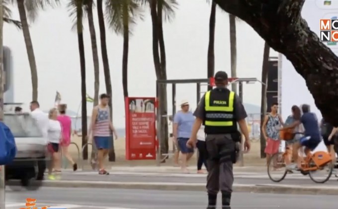 บราซิลคุมเข้มความปลอดภัยบริเวณหาดโคปาคาบานา