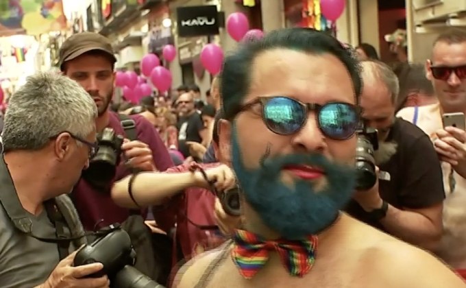 กิจกรรมแข่งวิ่งส้นสูงในสเปน