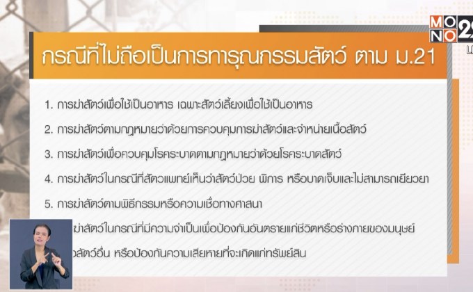 เปิดข้อกฎหมาย พ.ร.บ.คุ้มครองสัตว์