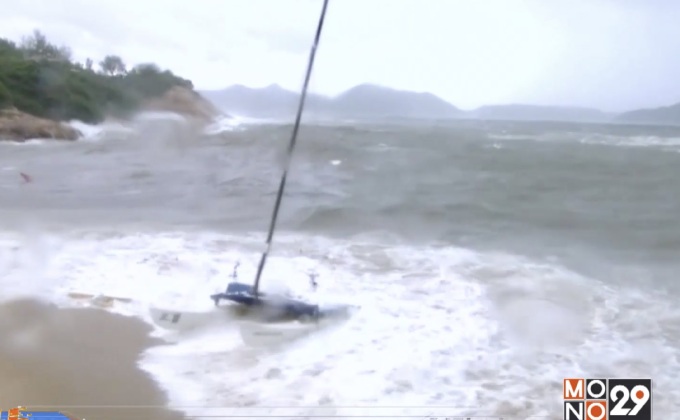 ไต้ฝุ่น “ฮาโตะ” พัดถล่มฮ่องกง