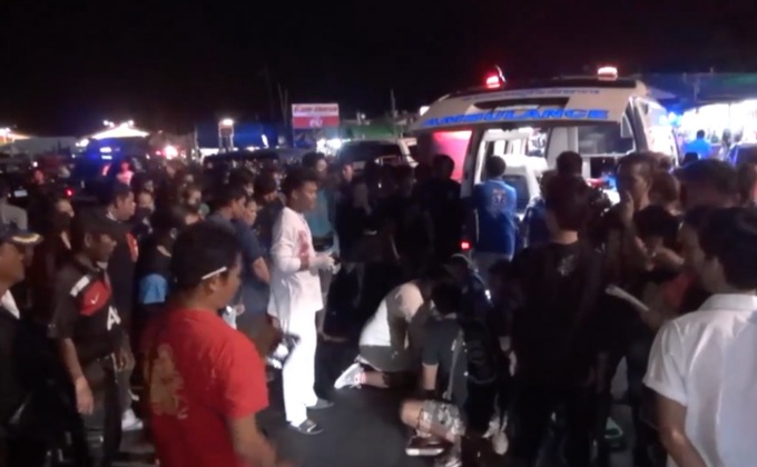 ลูกจ้างร้านอาหารทะเลถูกไฟฟ้าช็อตอาการสาหัส