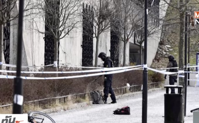 ​ระเบิดหน้าสถานีรถไฟใต้ดินในเมืองหลวงสวีเดน