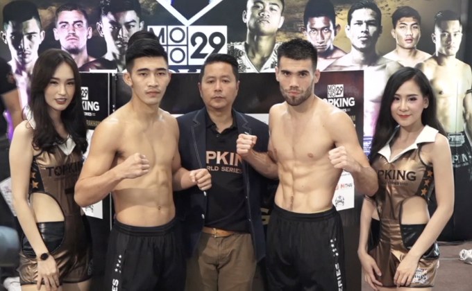 นักชกท็อปคิงส์ชั่งผ่านฉลุยก่อนสู้ศึก TK19