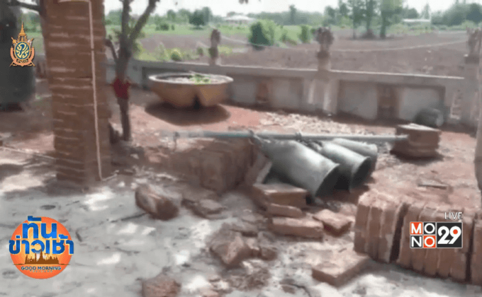 ระฆังวัดทับเด็กเล็กเสียชีวิต