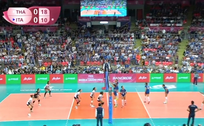 ลูกยางสาวไทยทุบอิตาลี ปิดท้ายเวิลด์กรังด์ปรีซ์ 2017