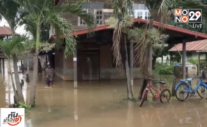 น้ำโขง เอ่อท่วมหลายจังหวัดภาคอีสาน