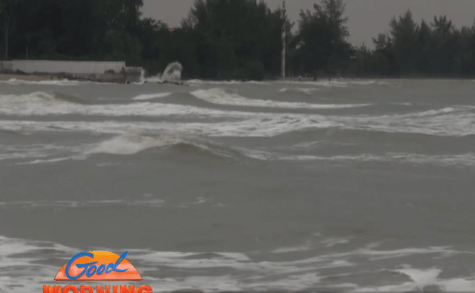 เตือนประชาชนระวังมรสุมทะเลอ่าวไทย