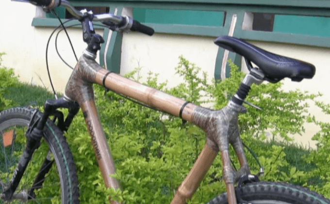 จักรยานไม้ไผ่ในกานา