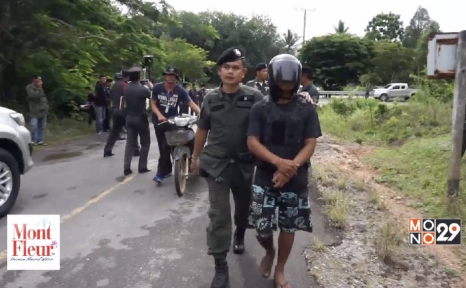 จับแก๊งปาหินใส่รถบรรทุก 6 คัน จ.ชุมพร