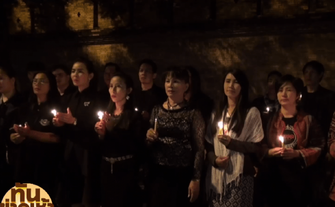 ศิลปินล้านนา ร่วมถ่ายมิวสิควิดีโอเพลง เพื่อแสดงความอาลัย