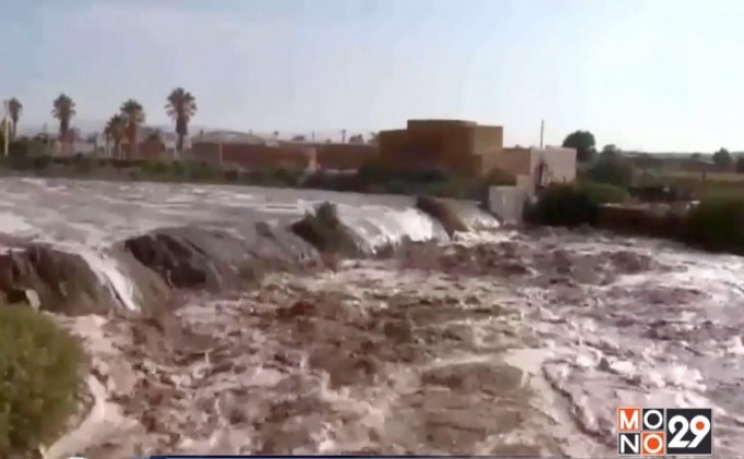 พื้นที่ตอนกลางชิลีเผชิญน้ำท่วมรุนแรง