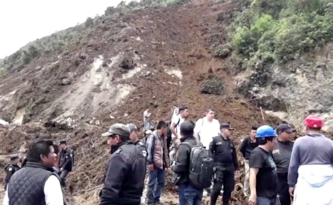 แผ่นดินถล่มในกัวเตมาลา ดับ 11 ราย