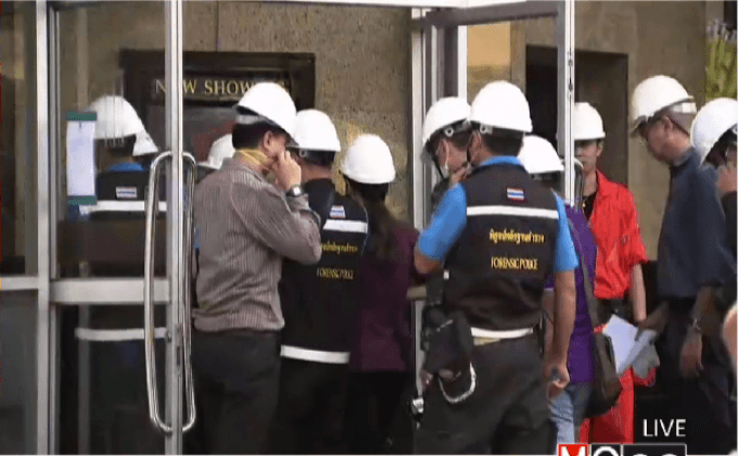 พฐ.ตรวจสาเหตุไฟไหม้โรงหนังเมเจอร์ปิ่นเกล้า